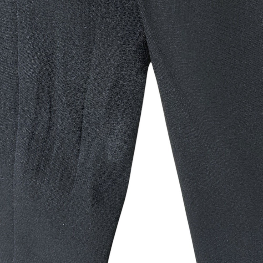 Cinq a Sept Brianne Pant Women's 0 Black Side Slit Office Tailored Minimal Chic - Picture 10 of 10